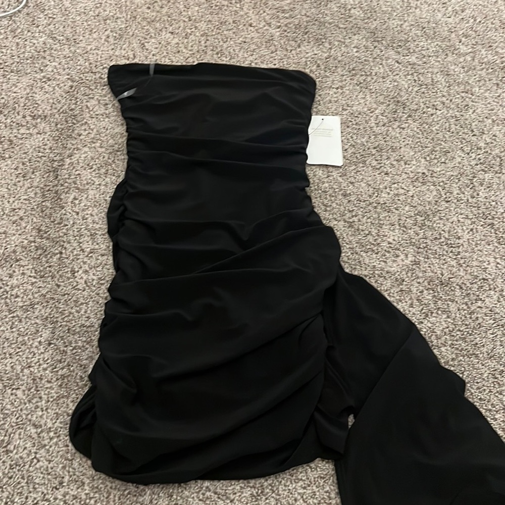 black dress
